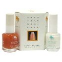 American Manicure Kit - Peach Natural with White Tip - B001B8QG0S