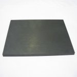 Isomolded graphite plate, 0.125H x 12W x 12L