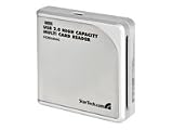 StarTech.com USB 2.0 High Capacity Multi Card Reader - Card reader ( CF I, CF II, Memory Stick, MS PRO, Microdrive, MMC, SD, SM, MS Duo, MS PRO Duo, miniSD, RS-MMC, SDHC ) - Hi-Speed USB