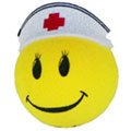 Smiley Nurse Antenna Ball Topper