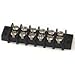 600A-GP-04PSB, Conn Barrier Strip 8 POS 9.5mm Screw RA Panel Mount 15A Kulka (5 Items)