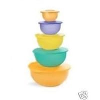 Click here to buy Tupperware Impressions Classic Mixing Bowl Set 5 by Tupperware.