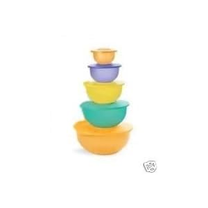 Tupperware Impressions Classic Mixing Bowl Set 5 by