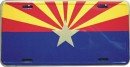 Arizona Starburst State Flag License Plate