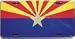 Arizona Starburst State Flag License Plate Image