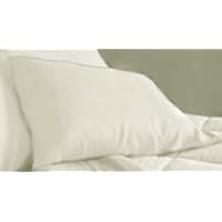 MARRIKAS 300TC Egyptian Cotton PillowCase Pair STANDARD SOLID IVORY