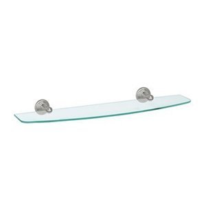 Alno A9150-24-BRZ Regency Glass Bathroom Shelf