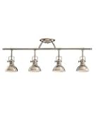 Kichler 7704PN 4 Light Track-Rail Lighting Kit in Polished Nickel