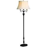 Floor Lamp with Marble Accents