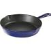 Innova Color Cast Porcelain Enameled Cast Iron 10-Inch Non-Stick Frypan, Blue