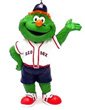 Boston Red Sox Wally MLB 4.5'' Mascot Ornament