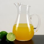 Badash Crystal Pitcher 42 oz. Hand Blown Asian