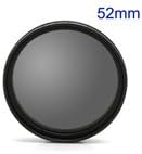 52mm ND Filter Adjustable Variable Neutral Density ND2 to ND400