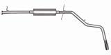 Gibson Performance 12204 Swept Side Single Exhaust