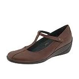 Stonefly Fontana | Ladies Maryjane Shoes Nut by Stonefly