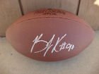 Green Bay Packers Bj Raji Signed Autographed Football Coa & Holo