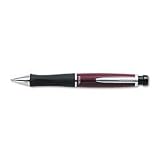 PhD Retractable Ballpoint Pen, Refillable, 1.0mm, Black Cherry Barrel/Black Ink (PAP67202)