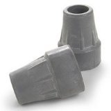 `Crutch Tips Standard Grey(pr) Retail Box