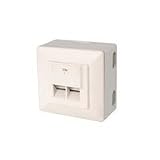 Digitus 5x AP Dose 2xRJ45 weiss Cat5e