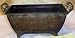 Small Rectangle Tin Cache with Cast Handles