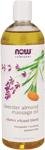 Solutions Lavender Almond Massage Oil - 16 oz - Liquid