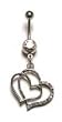 Valentine Together Hearts with Clear CZ