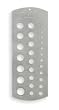 Westward 2YNJ3 Drill Gage, Fractional, 1/16-1/2 In