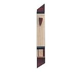 Light Ebony Trim Mezuzah Case