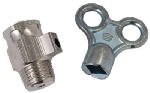 Cobra #PSB3444 1/8" Chrome Air Vent Key