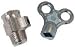 Cobra #PSB3444 1/8" Chrome Air Vent Key