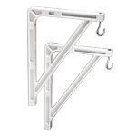 Screen Wall Mount Extension Bracket White 10IN. Or 14IN.