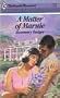 Matter Of Marnie (Harlequin Romance)