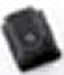 Cordura Single Speedloader Case - Snap Black Single Speedloader Pouch, Black