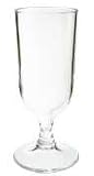 GET Clear Plastic Goblet 12oz 2 DZ SW-1414