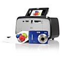 HP 12MP Digital Camera with 3X Optical Zoom and Photo Printer - Blue