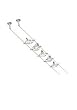 Tiella 800CBL5PN, Accent Electronic Low Volt Surface Track Lighting Kits, 100 Watts Halogen, Nickel