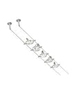 Tiella 800CBL5PN - Accent Electronic Low Volt Surface Track Lighting Kits - 100 Watts Halogen - Nickel