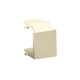 Leviton 40859-BA QuickPort Blank Insert Connector, Almond