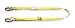 MSA Sure-Stop 1/2" X 25' Fixed Nylon Rope Restraint Lanyard With HL2000 Snaphooks