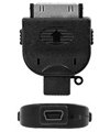 Mini-USB to Apple iPhone Charger Adapter