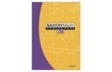 Saxon Math 8/7: Home School Student Text