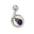 Tennessee Titans Navel Ring NFL Football Fan Shop Sports Team Merchandise
