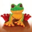 Tree Frog Lil Kinz and Free NEW Pack of Trading Cards (5in)