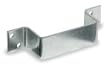 Battalion 1HEX9 Door Bar Holder, Closed End, Bright Zinc
