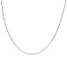 Nine Carat White Gold Diamond Cut Curb Necklace