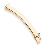 14k 6mm Omega Extender for Necklace - Omega Clasp