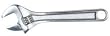Westward 1NYA2 Adjustable Wrench, 15/16 In Jaw Cap, 6 In