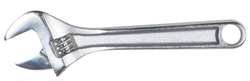 Westward 1NYA2 Adjustable Wrench, 15/16 In Jaw Cap, 6 In