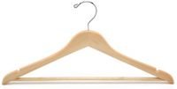 Flat Suit Hanger w/ Bar [ Bundle of 25 ]