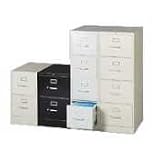 H320 Series 26-1/2' Deep Full-Suspension File, Four-Drawer, Letter, Putty